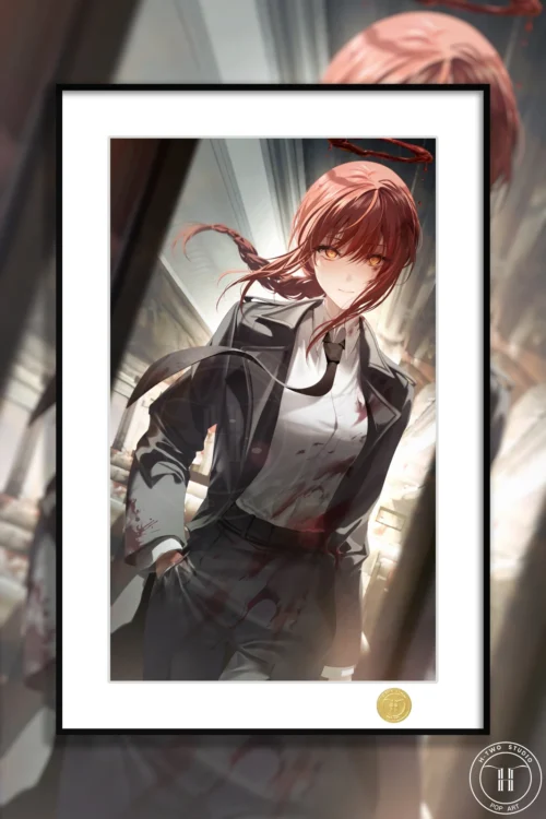 Devil Hunter Makima Decorative Painting - Chainsaw Man - H-TWO Studio