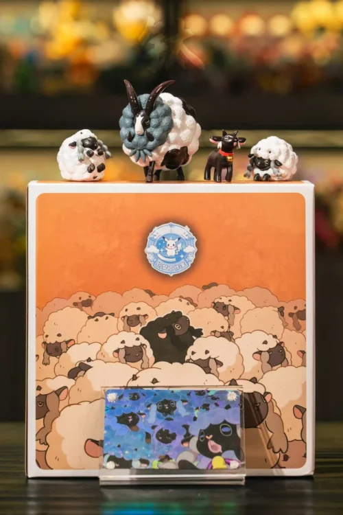 1/20 Scale World Zukan Evolution of Wooloo Set - Pokemon Statue - ZhiMeng Studio