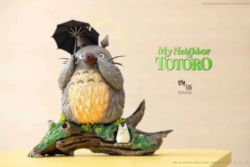 Playing Ocarina Totoro - My Neighbor Totoro Resin Statue - WuYu Studio