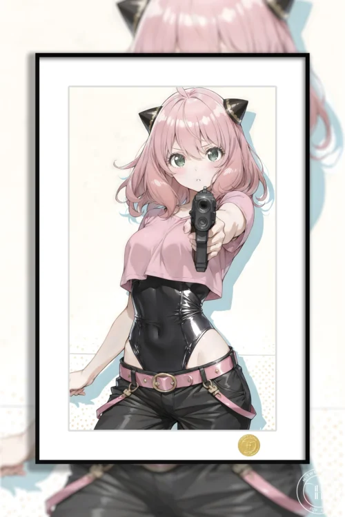 Adult Ver. Anya Forger Decorative Painting - SPY X FAMILY - H-TWO Studio