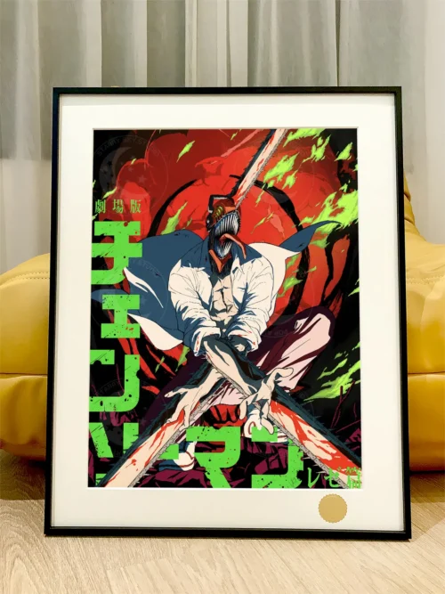 Bomb Girl Arc Denji Decorative Painting - Chainsaw Man - Xingkong Studio