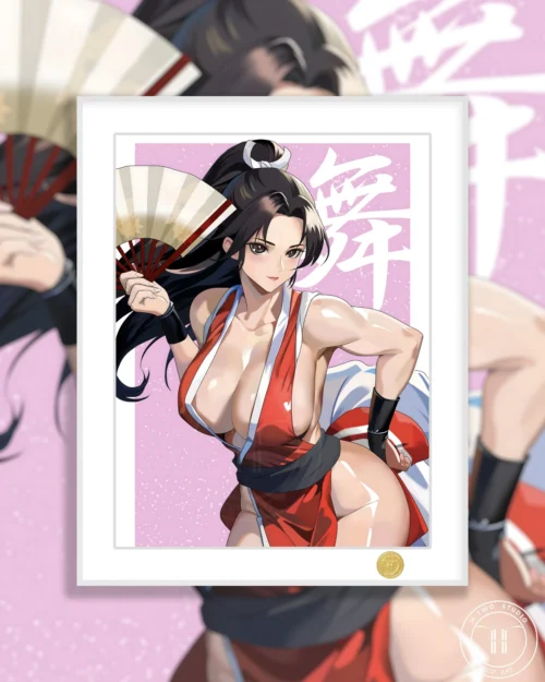 Mai Shiranui Decorative Painting - The King of Fighters - H-TWO Studio