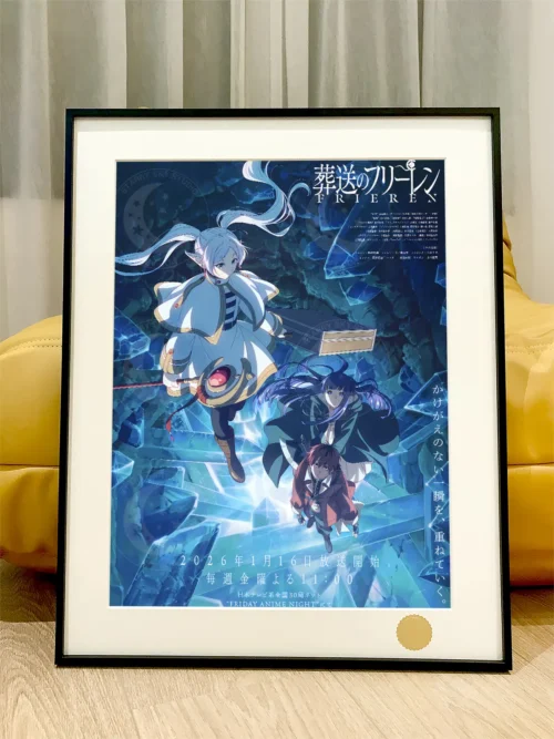 Season 2 Frieren & Himmel Decorative Painting - Frieren: Beyond Journey's End - Xingkong Studio