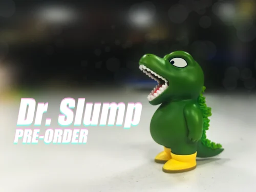 WCF & Mini Scale Godzilla - Dr. Slump Resin Statue - LeaGue Studios