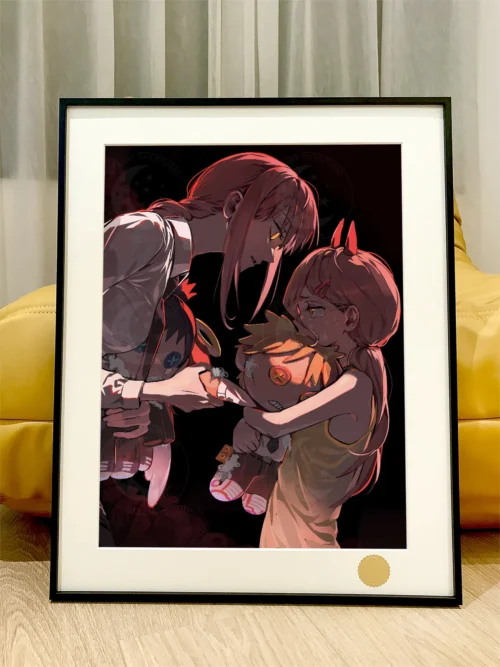 Makima & Power & Dolls Decorative Painting - Chainsaw Man - Xingkong Studio