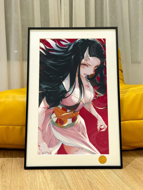 Infinity Castle Arc Demonization Nezuko Kamado Decorative Painting - Demon Slayer: Kimetsu No Yaiba - Xingkong Studio