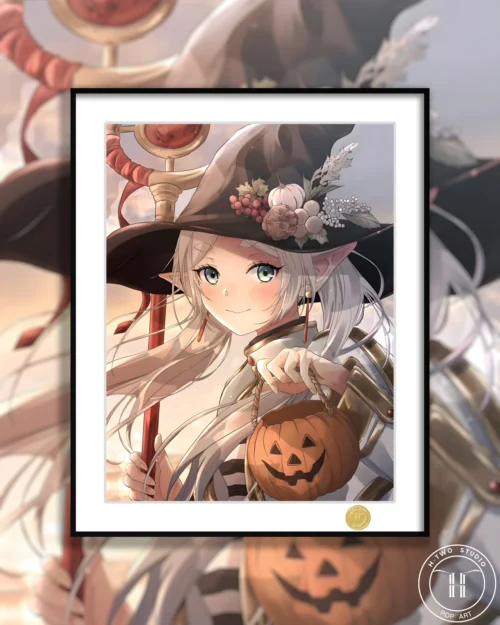 Halloween Ver. Frieren Decorative Painting - Frieren: Beyond Journey's End - H-TWO Studio