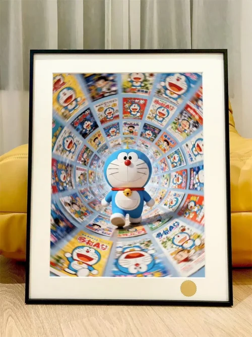 The Time Tunnel Decorative Painting - Doraemon - Xingkong Studio
