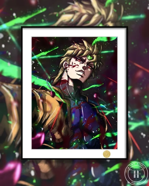 Dio Brando Decorative Painting - JoJo's Bizarre Adventure - H-TWO Studio