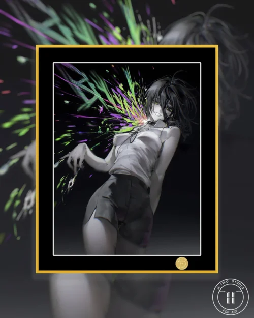 Reze 002 Decorative Painting - Chainsaw Man - H-TWO Studio