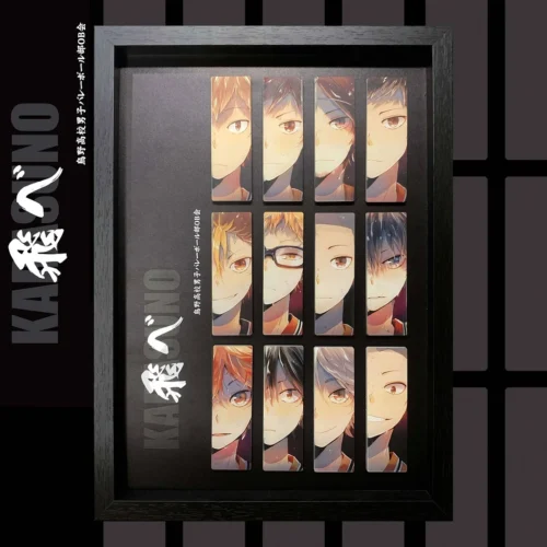 Characters of Karasuno High Acrylic Magnetic Suction Decorative Painting - Haikyū!! Decorative Painting - Mystical Art Studios