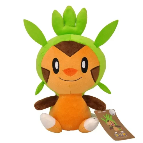 Licensed Chespin Super Soft Short Plush Doll - Free Shipping - Pokemon