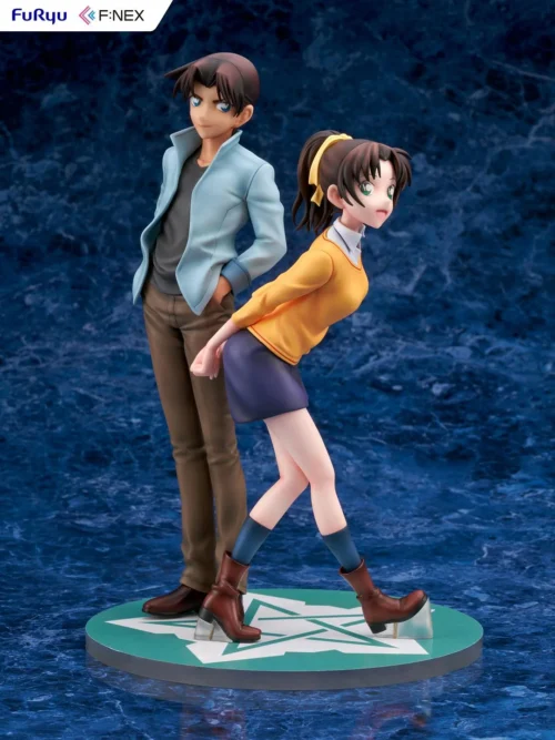 1/7 Scale Hattori Heiji & Kazuha Toyama - Detective Conan Official Statue - F:NEX