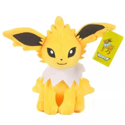 Licensed Jolteon Super Soft Short Plush Doll - Free Shipping - Pokemon