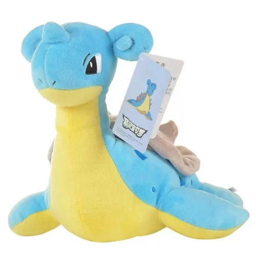 Licensed Lapras Super Soft Short Plush Doll - Free Shipping - Pokemon