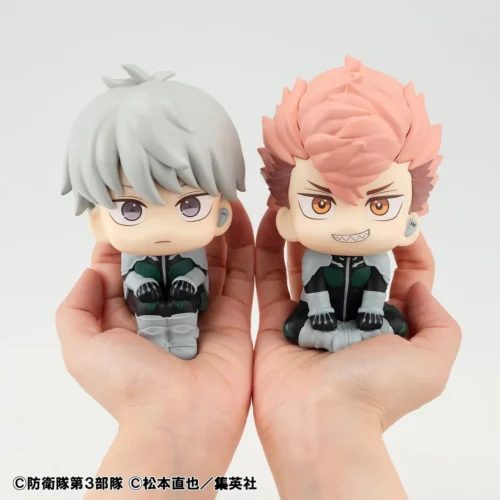 Look Up Series Special Collection Ver. Iharu Furuhashi & Reno Ichikawa - Kaiju No. 8 Official Statue - MegaHouse