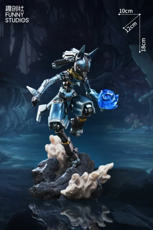 1/8 Scale Machine Lucario - Pokemon Resin Statue - Funny Studios