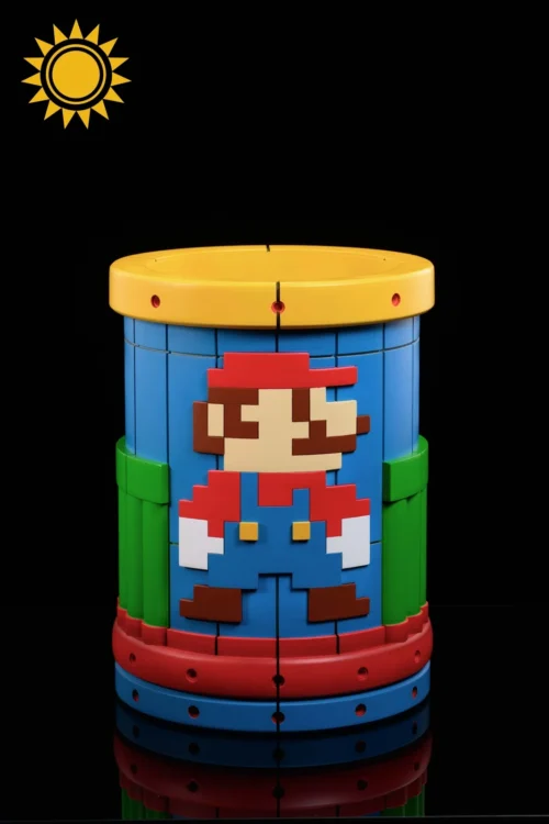 Mario Trash Bin - Super Mario Resin Statue - TaiYangMoWan Studio