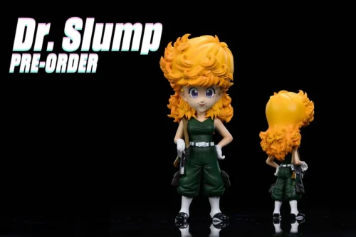 WCF & Mini Scale Penguin Village Series 013 Policewoman - Dr. Slump Resin Statue - LeaGue Studios