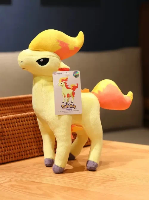 Licensed Ponyta Super Soft Short Plush Doll - Free Shipping - Pokemon