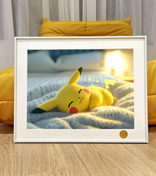 Sleeping Pikachu Decorative Painting - Pokemon - Xingkong Studio