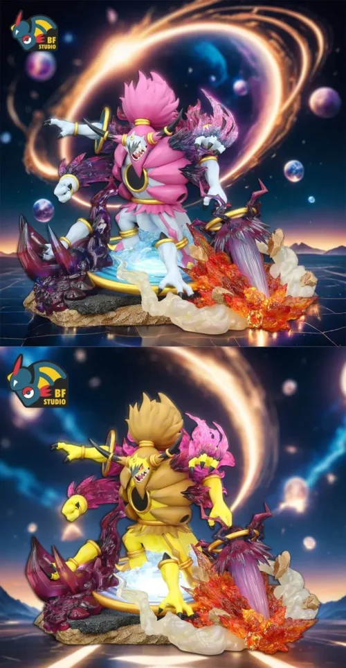 Unbound Hoopa with LED - Pokemon Resin Statue - BF Studio