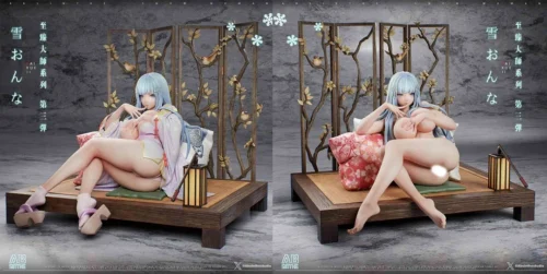 1/4 Scale Yuki Onna - Bishoujo Mangekyou Ibun Yuki Onna Statue - ABsinthe Studios