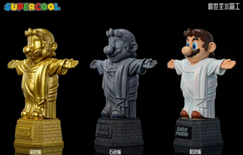 Savior Mario - Super Mario Resin Statue - SUPERCOOL Studio - Image 1