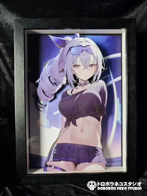 DSRL-025 Silver Wolf 3D Decorative Painting - Honkai: Star Rail - Dorobou Neko Studio - Image 1