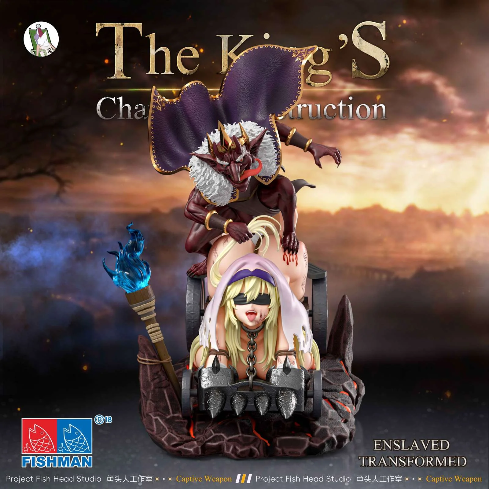 1/6 Scale Goblin King's Chariot - Goblin Slayer Resin Statue - YuTouRen Studio - Image 1