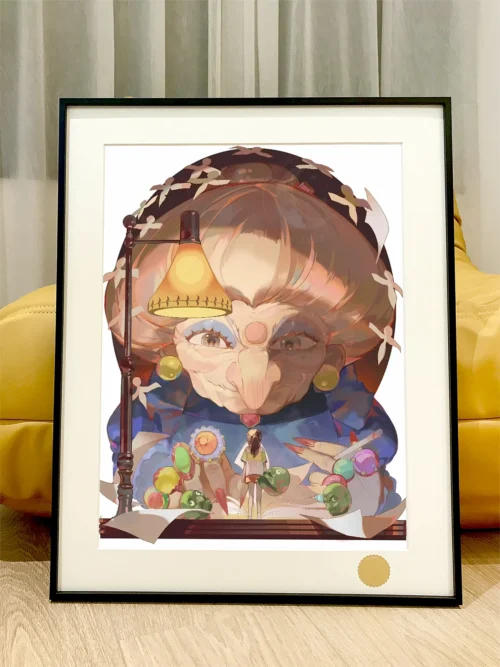 Yubaba Decorative Painting - Spirited Away - Xingkong Studio