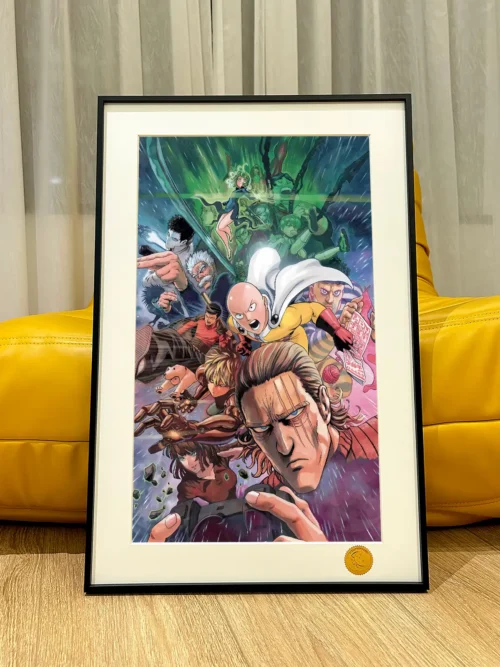 Saitama & S-Class Heroes Decorative Painting - One-Punch Man - Xingkong Studio
