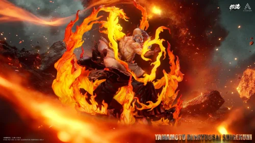 1/6 Scale Bankai Genryusai Shigekuni Yamamoto - Bleach Resin Statue - JiJing Studio