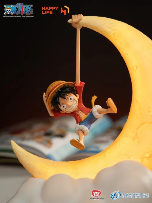 Little Monkey D. Luffy Magnetic Night Lamp with LED - ONE PIECE Official Statue - HAPPY LIFE Studio - Image 2