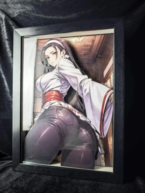 DSMG-119 Chizuru Kagura 3D Decorative Painting - The King of Fighters - Dorobou Neko Studio - Image 2