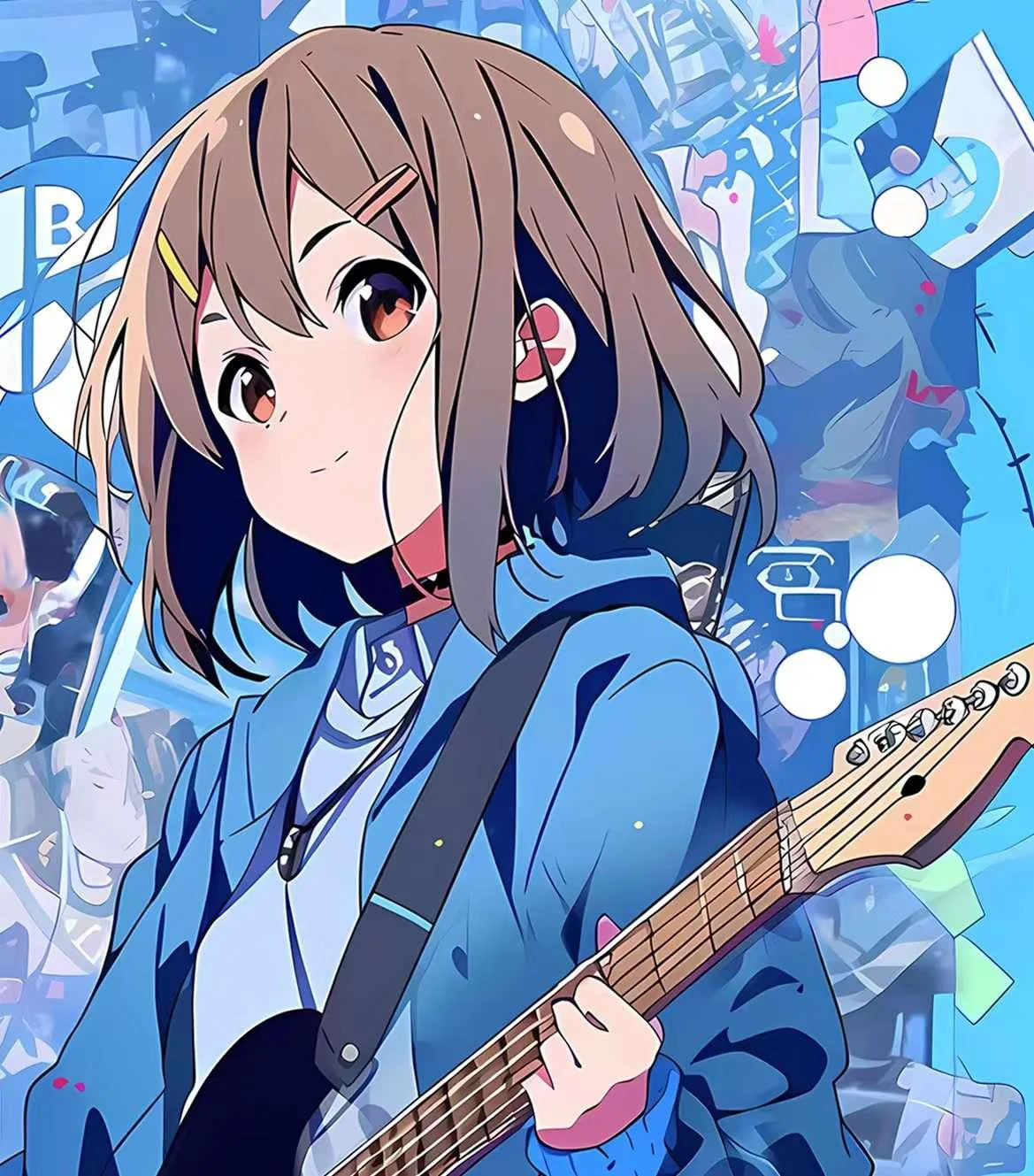 Yui Hirasawa 3.0 Decorative Painting - K-On! - Xingkong Studio - Image 4