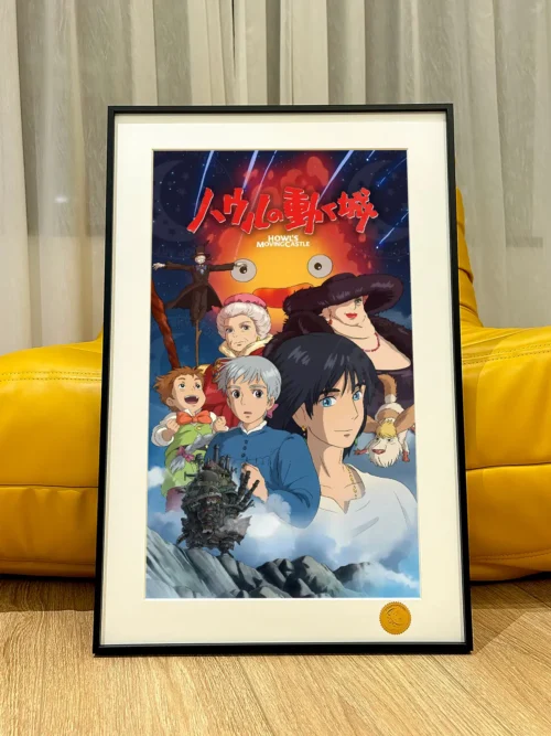 Characters of Howl's Moving Castle Decorative Painting - Howl's Moving Castle - Xingkong Studio - Image 1