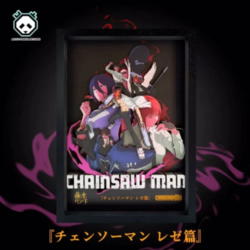 3D Decorative Paint of Bomb Girl Arc F Ver. - Chainsaw Man Decorative Painting - AoTu Panda Studio - Image 2