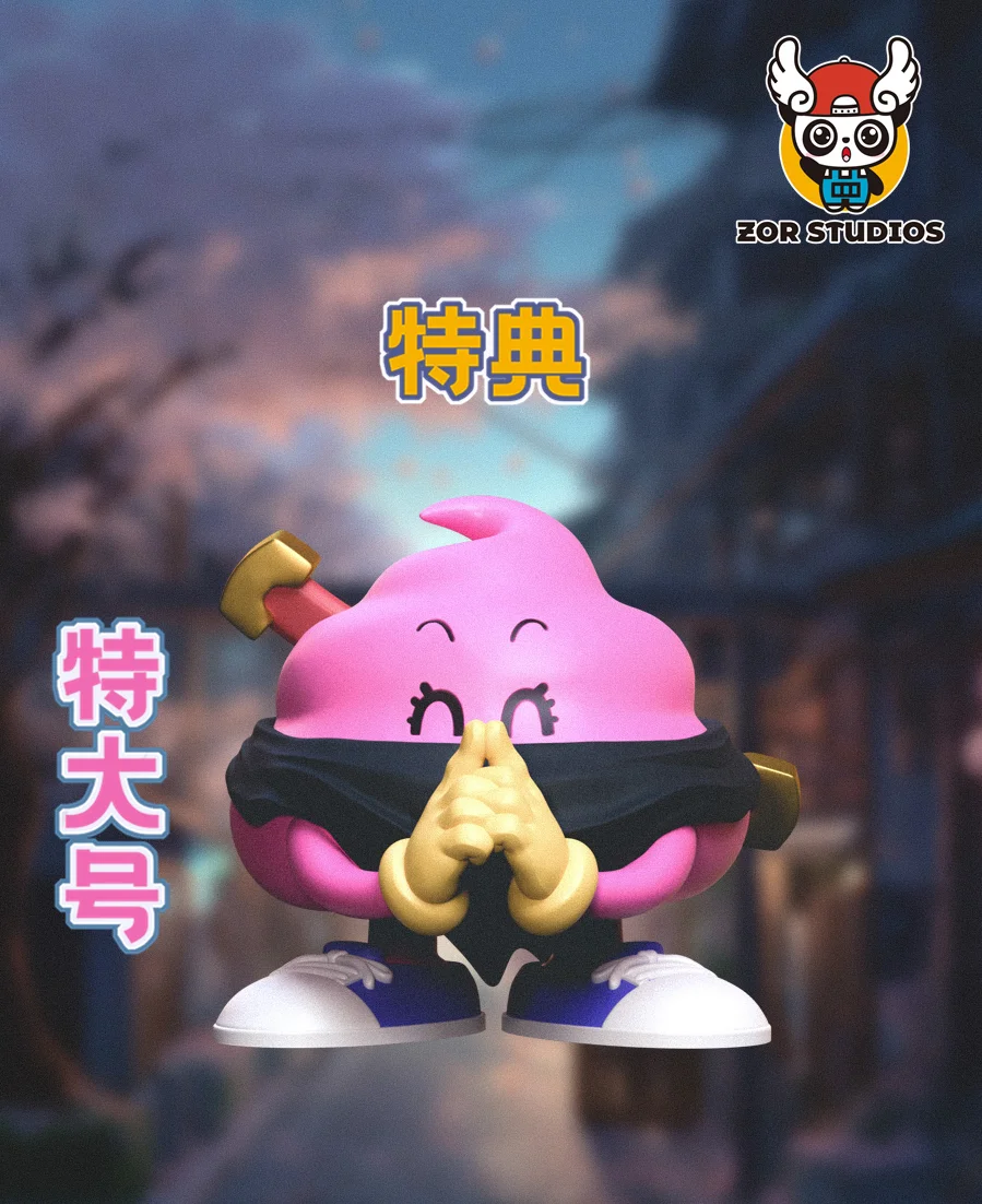 1/2 Scale Cat Ear Ninja Ver. Arare/ Arale - Dr. Slump Resin Statue - ZOR Studios - Image 2