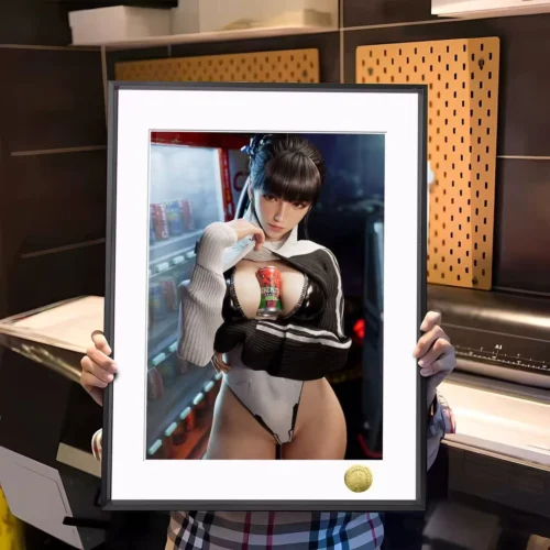 A3 & 4K Size Beauty EVE Decorative Painting - Stellar Blade Decoration Painting - HuangGua Studio - Image 1