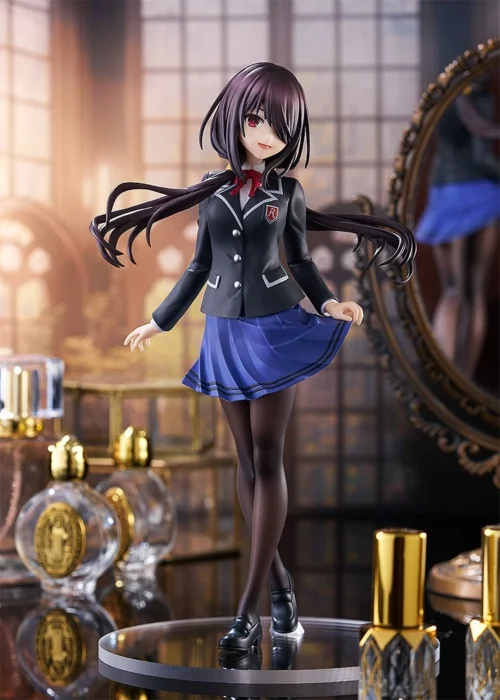L Size POP UP PARADE Series Uniform Ver. Kurumi Tokisaki - Date A Live Official Statue - Good Smile Company