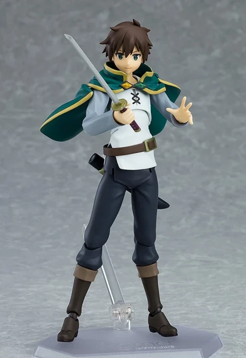 Second Edition Figma Series Kazuma Satou - KonoSuba: God's Blessing on This Wonderful World! Official Statue - Good Smile Company