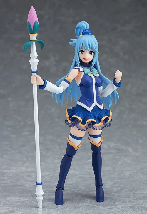 Second Edition Movable Figma Series Aqua - KonoSuba: God's Blessing on This Wonderful World! Official Statue - Good Smile Company
