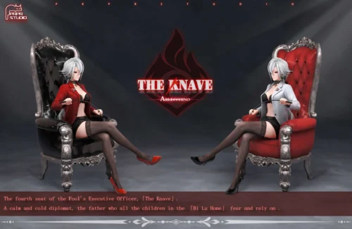 Arlecchino - Genshin Impact Resin Statue - prpr-Studio