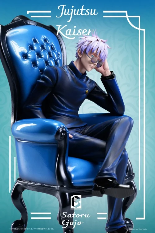 Satoru Gojo - Jujutsu Kaisen Resin Statue - Black And White Studio