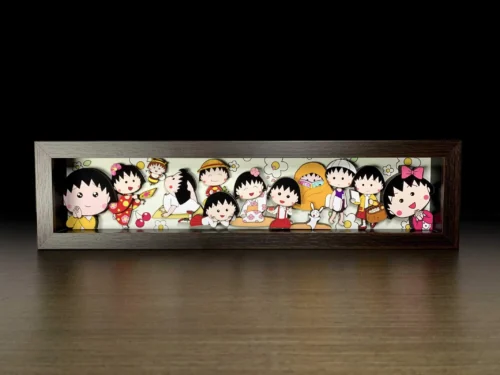 3D Decorative Paint of Chibi Maruko-chan - Chibi Maruko-chan Decorative Painting - momo Studio