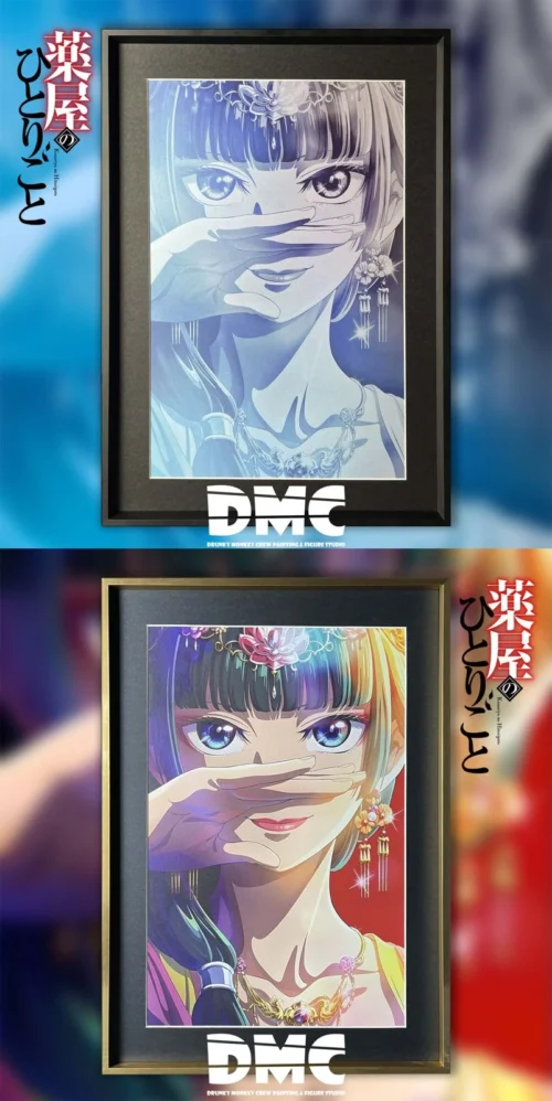 DMP-008 Maomao Decorative Painting - The Apothecary Diaries Decorative Painting - Drunky Monkey Crew Studio