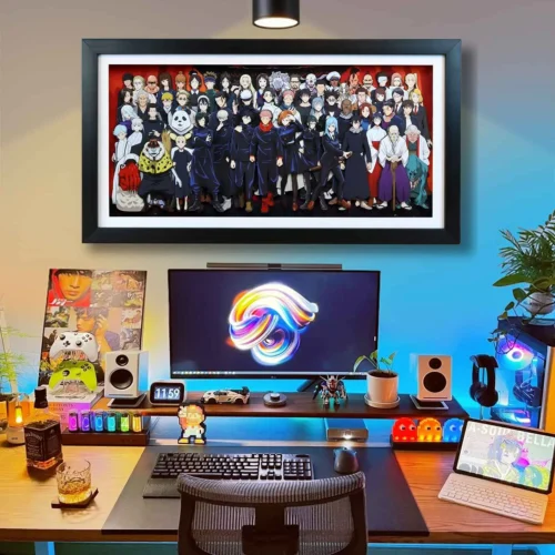 3D Decorative Paint of All Characters of Jujutsu Kaisen - Jujutsu Kaisen - Kalahome