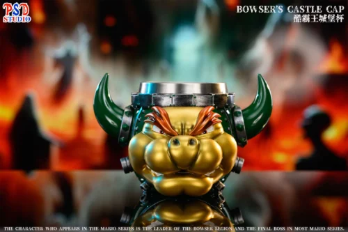 Cheers Series Bowser's Castle Cup - Super Mario Resin Statue - PSD Studios