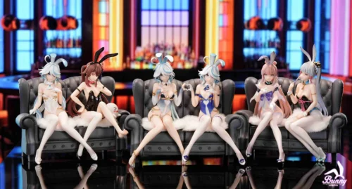 1/7 Scale Bunny Girl 002 - Genshin Impact Resin Statue - Bunny Studio - Image 1